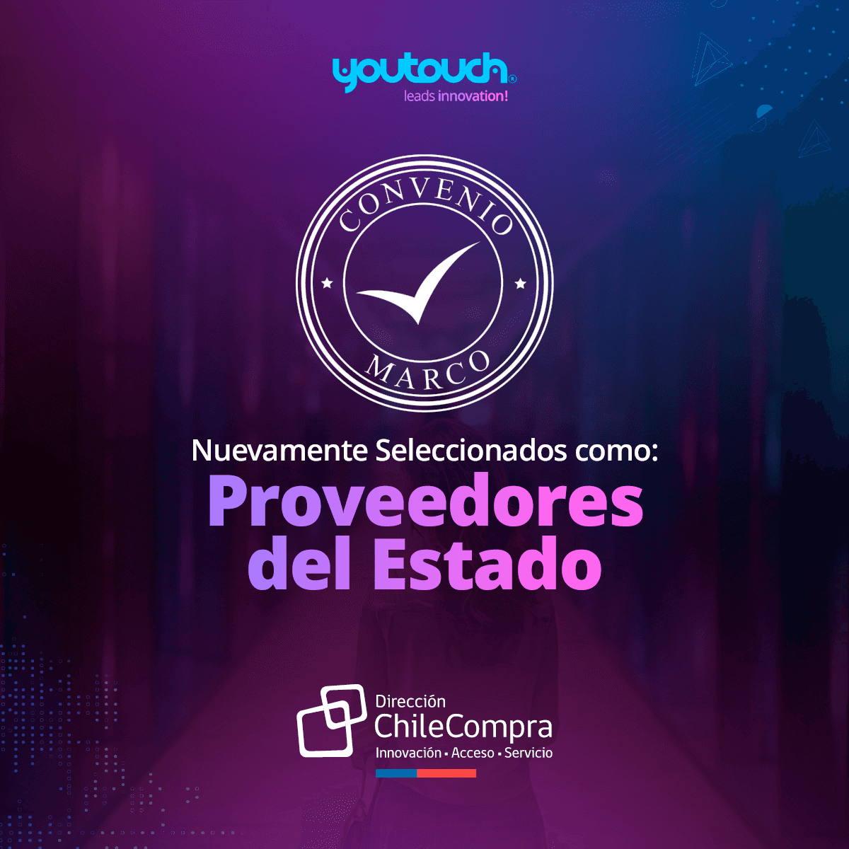 Youtouch Adjudicada para Servicios al Estado de Chile 🎉💻